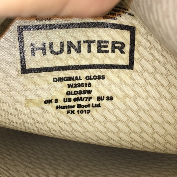 HUNTER original tall rain boots. - Picture 2 of 8